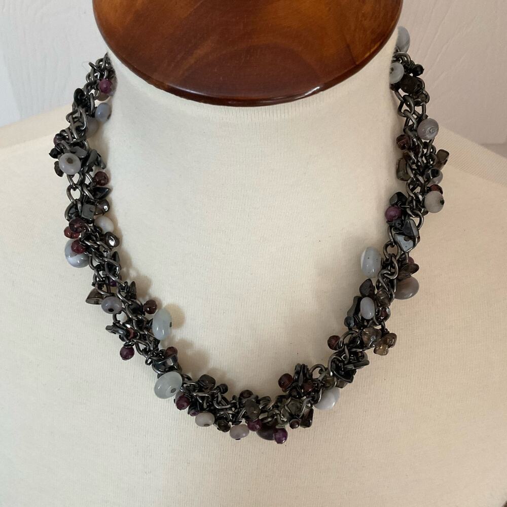 Beaded Statement Necklace